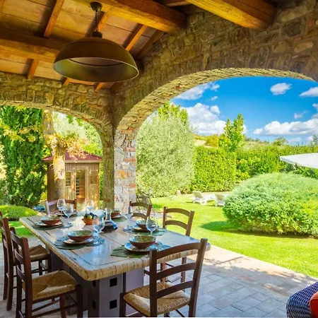 Casale Silvia Large Private Pool Ac Wifi Villa Parrano